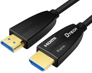 4K HDMI Fiber Cable 10M YUV4:4:4 HDCP2.2 EDID CEC 3D HDR 18Gbps PVC Gold Plated HDMI Fiber Cable for PS3 Monitor