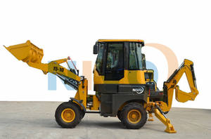 Mini retroexcavadora NIVO de 1 tonelada, miniexcavadora y cargadora 4x4 de 1 tonelada, 4wd y accesorios que funcionan con pavimentadora de asfalto o piezas - Product Image 4