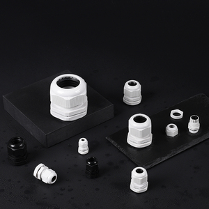 Tùy chỉnh Nylon Cable glands IP68 nhựa không thấm nước dây kết nối trong Kích cỡ M8 M10 M12 M16 M20 M25 M32 M40 M50 M63" - Product Image 3