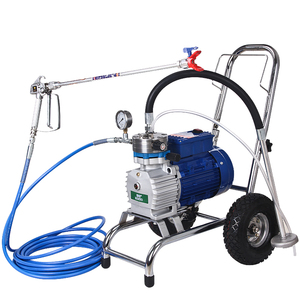 Machine de <span class=keywords><strong>Peinture</strong></span> Airless Haute Pression, Pistolet Pulvérisateur Électrique Haute Puissance pour Revêtement de <span class=keywords><strong>Peinture</strong></span> et <span class=keywords><strong>Peinture</strong></span> à Émulsion Bricolage - Product Image 5