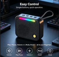 Speaker Nirkabel Luar Ruangan M300, Mendukung Audio Kartu TF Radio FM, Speaker Portabel Kecil