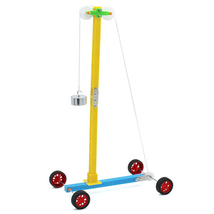 Kit de modèle de voiture à gravité 1 en plastique, jouet scientifique éducatif manuel pour enfants de 7 à 9 ans, expérience d'apprentissage STEAM, construction STEM - Product Image 1