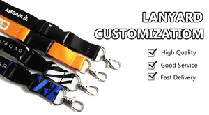 QM Fire-Retardant Custom Printed Polyester Industrial <b>Lanyard</b> for Construction Sites with Metal Hook - Product Image 4