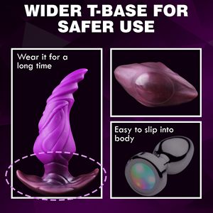 Piccolo Massaggiatore Anale Indossabile con Palline Morbide, Dildo in Silicone per Massaggio Prostatico, Giocattoli per Adulti, Masturbatore per Uomo e Donna 18+ - Product Image 5