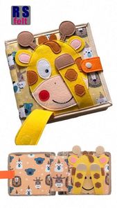 Meilleure Vente Nouveau Design Livre d'Activités Silencieux Girafe, Livre d'Activités pour Tout-Petits, Jouet Sensoriel pour Tout-Petits, Livre Silencieux Girafe - Product Image 4