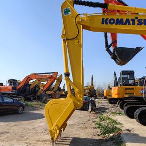 Precio barato usado KOMATSU PC220 excavadora 22ton segunda mano excavadora sobre orugas en buenas condiciones para la venta en Shanghai - Product Image 1