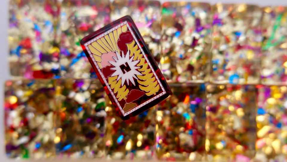 160 Acrylic American Mahjong Tiles,Christmas Mahjong Tiles,US Stock ...