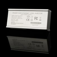 Injektor PoE 150W 2.5G/1.25G Starlink Gen 3/2 Material Aluminium Alloy Disipasi Panas Perlindungan Tegangan Ganda Input 100-240V