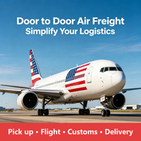 Logistique express aérienne 24h/24 et 7j/7 de la Chine vers les États-Unis pour les marchandises dangereuses, livraison personnalisée avec un soutien complet