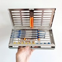 Kit d'outils de lifting externe du sinus maxillaire dentaire, avec embout émeri et outil de fixation, et fraise pour implant dentaire