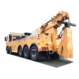 Camion de <span class=keywords><strong>remorquage</strong></span> de récupération robuste 2025 10X6 35T 40T 50 tonnes, dépanneuse de secours urbaine, diesel manuel, <span class=keywords><strong>assistance</strong></span> routière municipale - Product Image 5