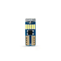 RCJ Auto Ampoule LED T10 W5W 194 4014 15SMD Canbus Intérieur De Voiture Plaque D'immatriculation LED Lumières Autres Accessoires Lumière De Voiture