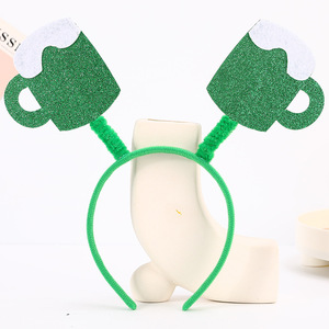Diadema <span class=keywords><strong>de</strong></span> tela del Festival del trébol para la escuela <span class=keywords><strong>de</strong></span> graduación Fiesta <span class=keywords><strong>de</strong></span> Acción <span class=keywords><strong>de</strong></span> Gracias y Día <span class=keywords><strong>de</strong></span> <span class=keywords><strong>San</strong></span> Valentín Celebraciones del Día <span class=keywords><strong>de</strong></span> <span class=keywords><strong>San</strong></span> <span class=keywords><strong>Patricio</strong></span> - Product Image 5