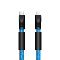 Cable de Carga para Teléfono con Correa de Muñeca, Cable USB C, Cables USB C a USB C PD60W, Correa de Muñeca para iPhone y Teléfonos Android