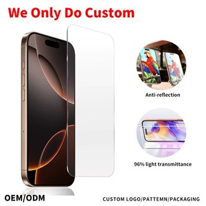 ฟิล์มกระจกนิรภัย OEM 2.5D ความแข็ง 9H บางเฉียบ ป้องกันแสงสะท้อน รุ่น 17 ซีรีส์ เพิ่มความโปร่งใส - Product Image 1