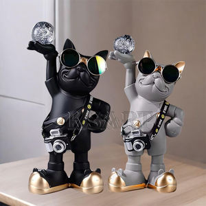 रचनात्मक और सुपर कूल डोगी मूर्तियां, घर लिविंग रूम और ऑफिस डेस्कटॉप सजावट, हाउस वार्मिंग उपहार - Product Image 6