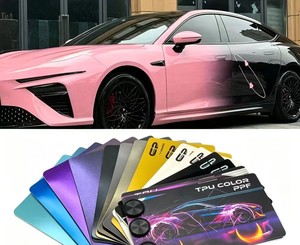 Wrap PET Glossy Color Changing Matte Multi Wrap Vinyl Full Body Car Colored Changing Coating PET Film for Car - Product Image 2