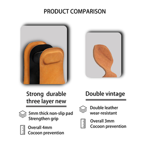 NQ SPORTS Grips Rings Autocollants de poignée en cuir pour gymnastique, haute qualité, design barre, W <span class=keywords><strong>Victory</strong></span> Gymnastics - Product Image 4