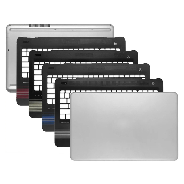 New Laptop LCD Back Cover/Front Bezel/Hinges/Palmrest/Bottom Case Cover for Pavilion 15-AU 15-AW 15-AL A/B/C/D Shell CE