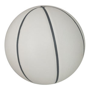 Usine personnalisée nouveau design Outdoor marque Basketball à vendre tout <span class=keywords><strong>basket</strong></span> blanc ligne noire taille 7 TPU - Product Image 1