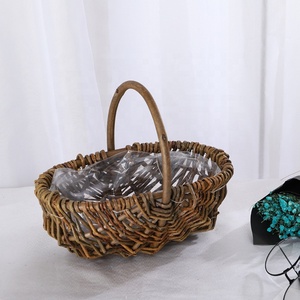 Commercio All'ingrosso della fabbrica A Mano Tessuto di Vimini Pasqua <span class=keywords><strong>Cesti</strong></span> Regalo - Product Image 5