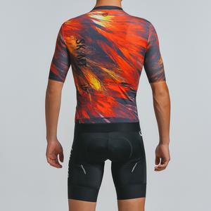 Maillot de ciclismo personalizado Pro Fit para hombre, ropa de <span class=keywords><strong>bicicleta</strong></span> de carreras de verano, fabricante al por mayor - Product Image 3