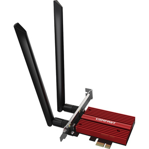 การ์ดเครือข่ายไร้สาย Comfast WiFi <span class=keywords><strong>6</strong></span> PCIe แบบดูอัลแบนด์ ความเร็วสูง สำหรับเดสก์ท็อปและเกมมิ่ง - Product Image 1