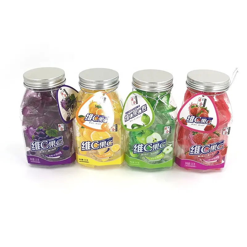 Benhe Goede Smaak Fruit Zachte Snoepjes Vitamine C Gummies Snoep Groothandel