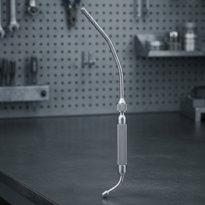 Tubes d'aspiration cardiovasculaire Cooley 33 cm de qualité supérieure, en acier inoxydable, instruments chirurgicaux manuels certifiés CE | - Product Image 3