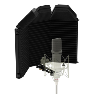 Filtre anti-pop acoustique en mousse pour microphone, pare-vent insonorisant, écran d'isolation pour enregistrement - Product Image 2