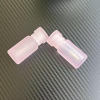 Tube d'emballage de conteneur transparent rose de forme spéciale pour le soin des lèvres Tubes de brillant à lèvres en plastique vides de brillant à lèvres