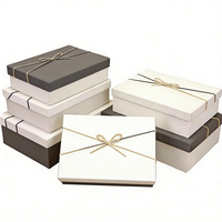 Boîte cadeau de luxe en carton rigide écologique pour foulards en soie, bougies, cosmétiques, emballage de soins de la peau, avec doublure en éponge recyclable