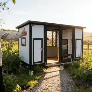 <span class=keywords><strong>Abri</strong></span> <span class=keywords><strong>pour</strong></span> chat <span class=keywords><strong>en</strong></span> <span class=keywords><strong>bois</strong></span> <span class=keywords><strong>de</strong></span> pin <span class=keywords><strong>pour</strong></span> l'extérieur - Finition peinture à base d'eau <span class=keywords><strong>pour</strong></span> l'esthétique du <span class=keywords><strong>jardin</strong></span> - Product Image 5