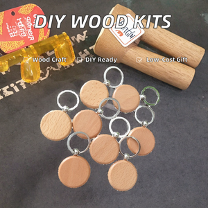Kit Accessori Fai-da-Te Economico per Incisione Nomi su <span class=keywords><strong>Portachiavi</strong></span> <span class=keywords><strong>in</strong></span> <span class=keywords><strong>Legno</strong></span> di Faggio con Metallo <span class=keywords><strong>in</strong></span> Lega, Souvenir o Regalo Artigianale - Product Image 2