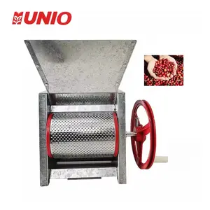 Family Type Fresh Coffee Peeling Beans Dehuller is Removing Machine Coffee Pulper Huller Sheller Machine