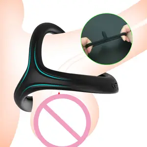 Amazon Silicone Cock Ring Male Sex Toy Delayed ejaculation Erection Enhancing Penis Ring