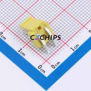 BX-VH3.96-2PWZ-Y Wire-to-<b>Board</b> <b>Pin</b> Header Bent Lead Through Hole,P=3.96mm Connector 1x2P 3.96mm Right Angle Insert VH - Product Image 2