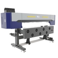 Impresión UV Impresora eco-solvente Impresora de inyección de tinta UV 1700 Impresora i3200 4 cabezales de impresión