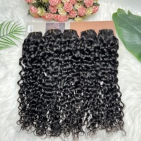 Extensions de cheveux naturels ondulés de 22 pouces, invisibles, à clipser, en cheveux humains bruts, vente chaude d'usine