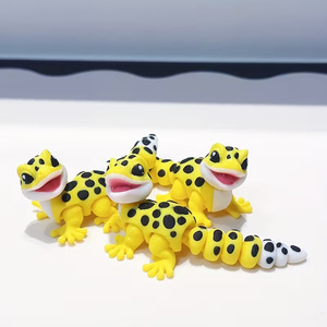 โมเดลตุ๊กตาตุ๊กแกการ์ตูนน่ารักพิมพ์ 3 มิติ หลายสี SDL50 ของตกแต่งสร้างสรรค์ ช่วยผ่อนคลาย พร้อมข้อต่อขยับได้ทั้งตัว - Product Image 3