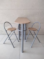 Vintage salle à manger meubles table à manger chaise ensemble avec étagère de rangement