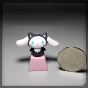 Figura personalizada R4 R1 WASD, <span class=keywords><strong>flechas</strong></span>, barra espacial, Cinnamoroll, artesanía de resina, tapa de tecla hecha a mano, pc único - Product Image 6