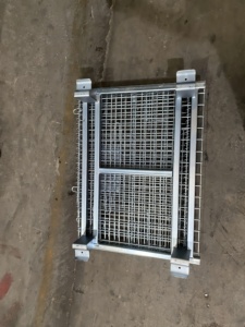 Contenedor de Malla de Alambre de Acero 50x50mm Galvanizado Apilable con Cierre a Presión Ensamblado - Product Image 3