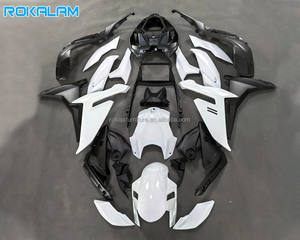 Carenados Blancos y Negros para BMW S1000R 2021 2022 <span class=keywords><strong>2023</strong></span> 2024, Carrocería S <span class=keywords><strong>1000RR</strong></span> 21 22 23 24 S1000 RR, Carenado de Motocicleta de Repuesto - Product Image 1