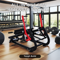 Appareil de musculation professionnel à charge libre pour presse aux épaules à genoux, structure en acier, capacité 2T, HYPER FITNESS MP 16