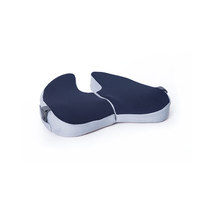 Coussin de siège de voiture avec support lombaire pour chaise de bureau, avec airbag, doux, orthopédique, ergonomique, pliable, en mousse à mémoire de forme, lavable