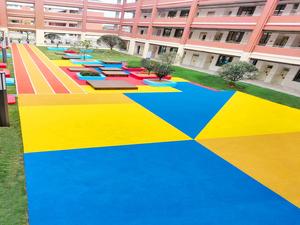 Inolp เม็ดพลาสติก EPDM สำหรับพื้นกีฬาสนามฟุตบอลสำเร็จรูปพื้นวิ่งกรีฑารันเวย์ - Product Image 4