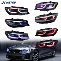 Phare HETOP G20 2020-2025 – Collection Personnalisée Améliorée – Quatre Couleurs, Triple Couleur, Double Couleur, RGB DRL, Style OSS, Lentille Unique pour BMW