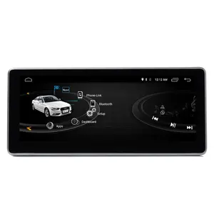 10.25 inch Android 10 touch Screen for A4 CD changer MMI 2G system 2004-2008 built-in carplay DSP multimedia