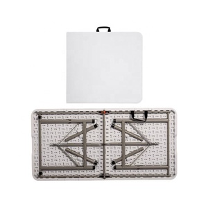 Hiện đại màu trắng gấp lên ngoài trời bảng sự kiện hình chữ nhật lễ hội Dã Ngoại Tiệc tiệc nhựa bảng - Product Image 1